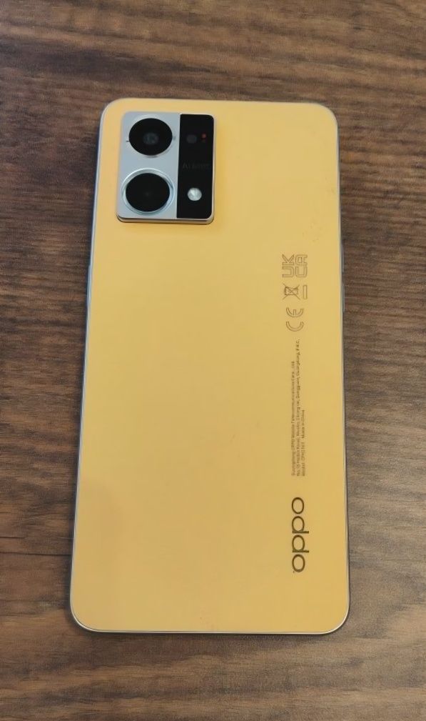 Oppo Reno 7 Pomarańczowy- Bardzo Ładny! Cały kpl
