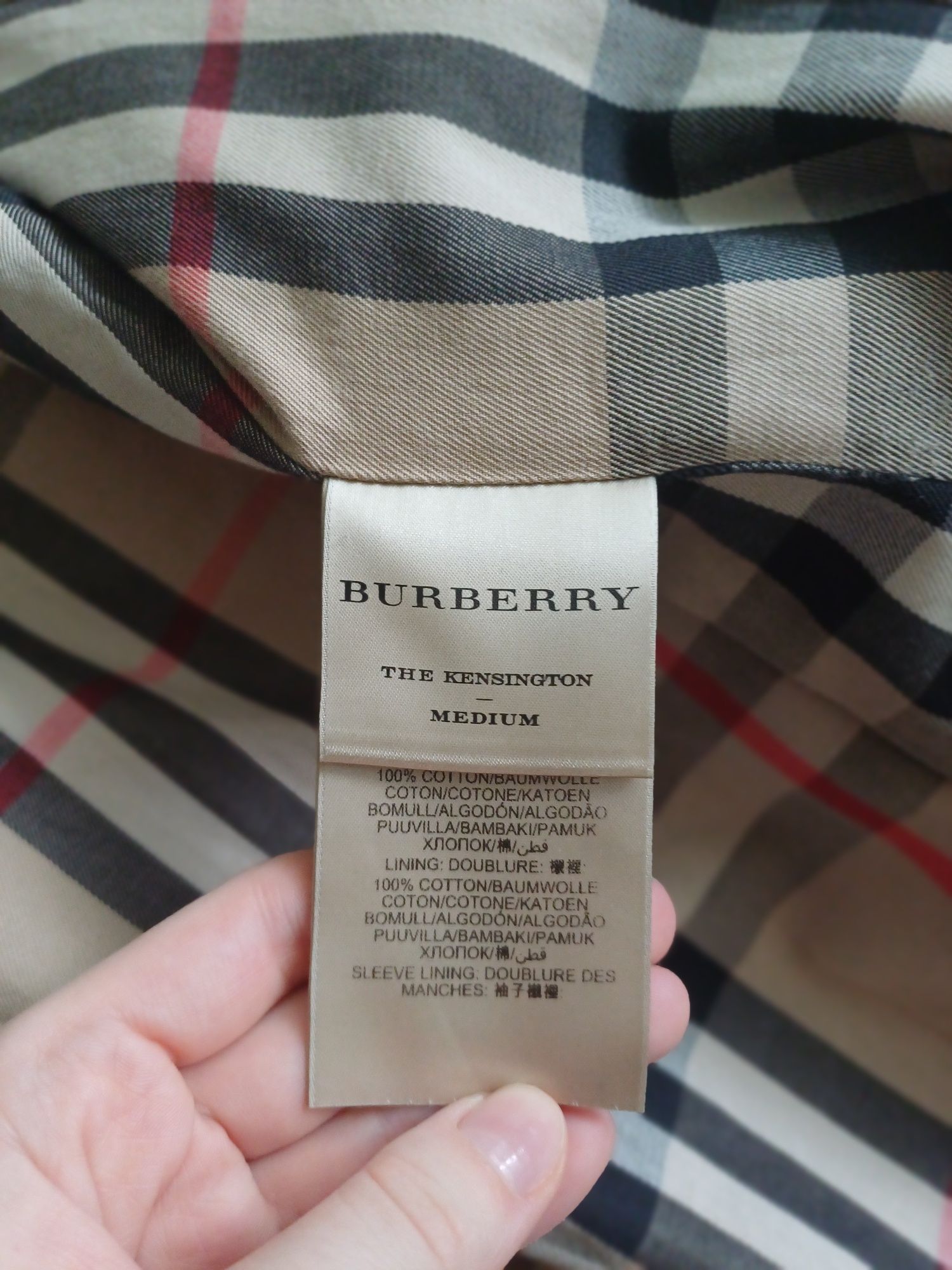 Тренч burberry  medium  the  kensington xs-s, оригінал