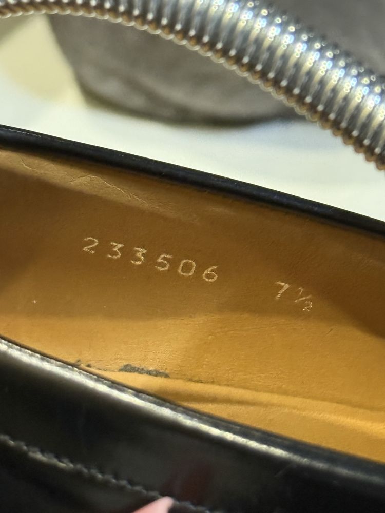 Чорні Gucci мокасини