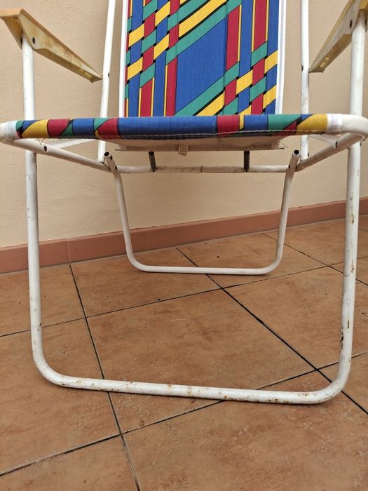 Cadeiras de praia ou campismo