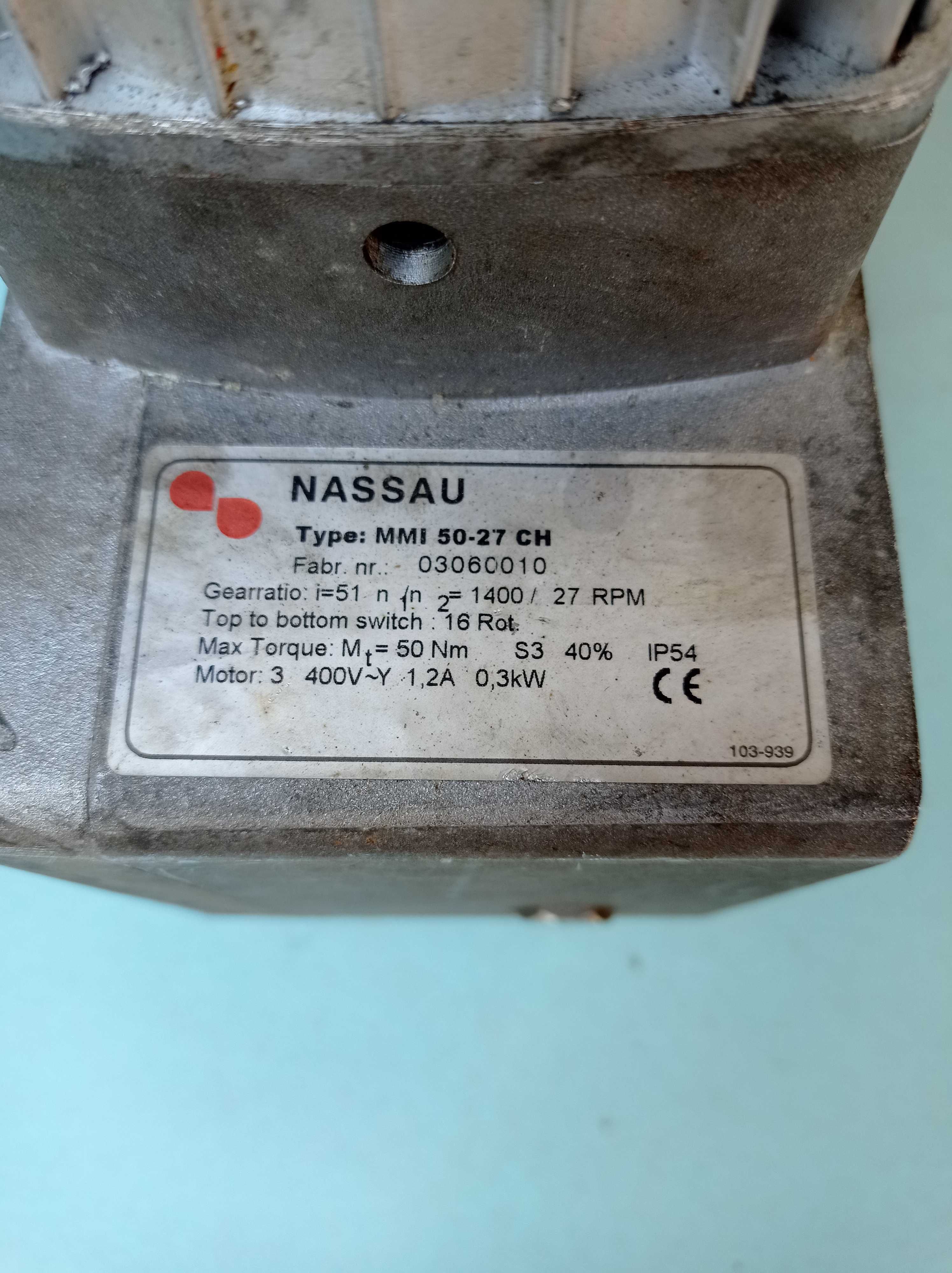 Napęd bramy przemysłowej Nassau