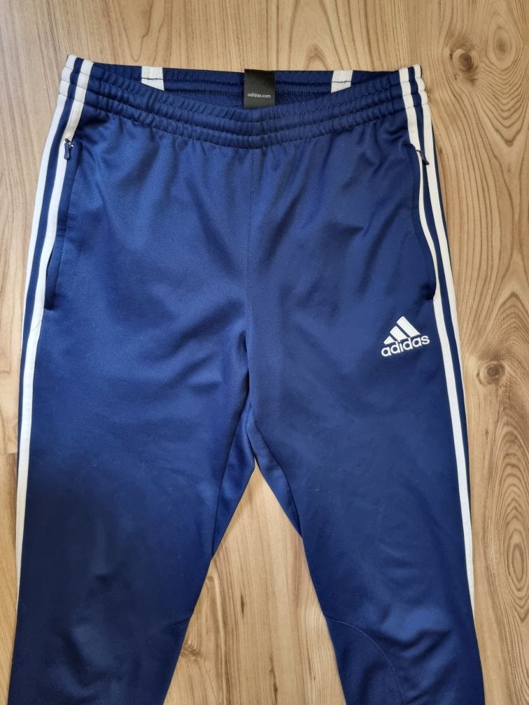 Spodnie dresy Adidas S 36 granatowe