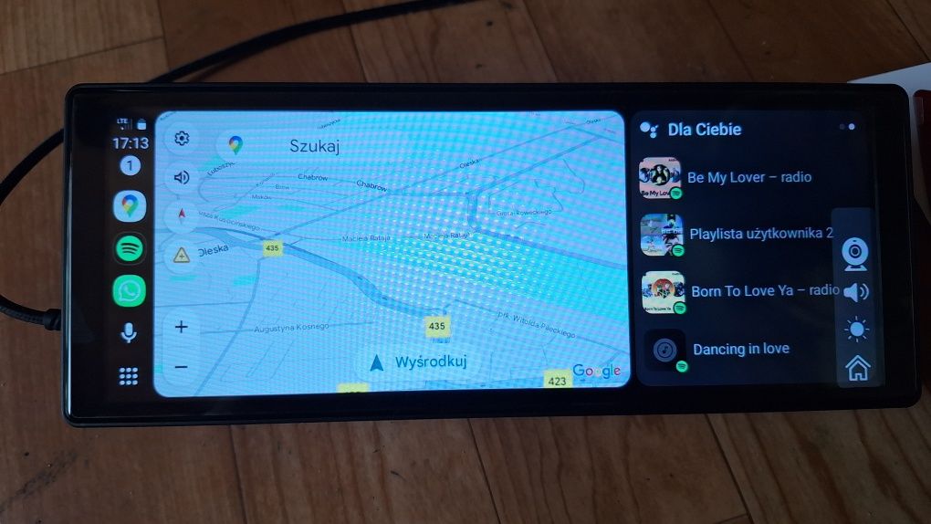 Carplay android auto 10 cali multimedialna stacja
