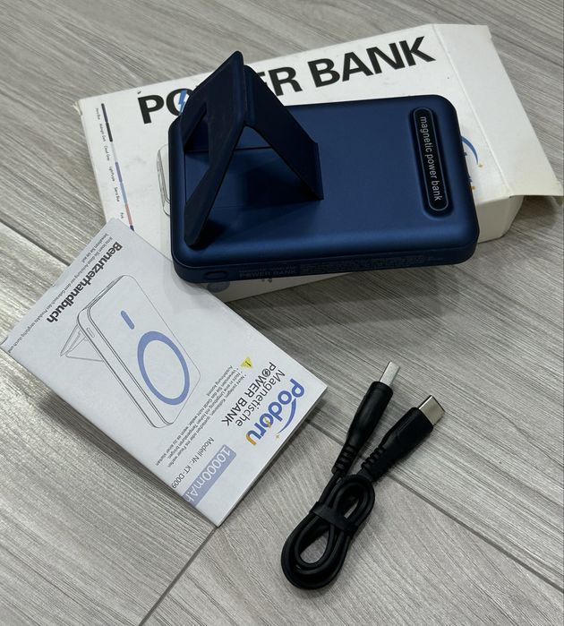 Power bank Magsafe 10000 mah беспроводной повербанк Podoru бездротовий