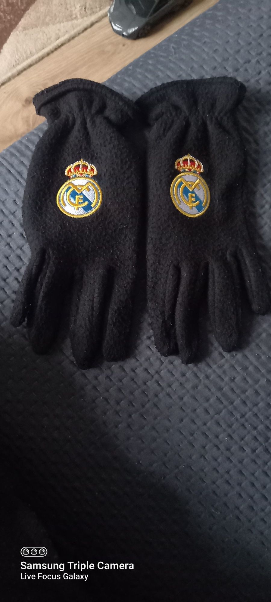 Rękawiczki polarowe Real Madryt