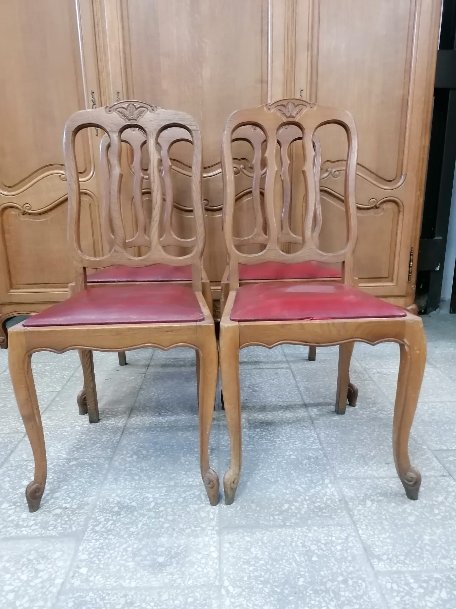 4 krzesła ludwikowskie Francja /