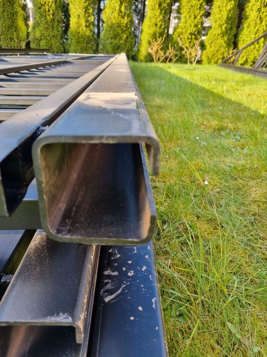 NOWA Brama wjazdowa 6m słupki + rolki komplet Lewa, Prawa