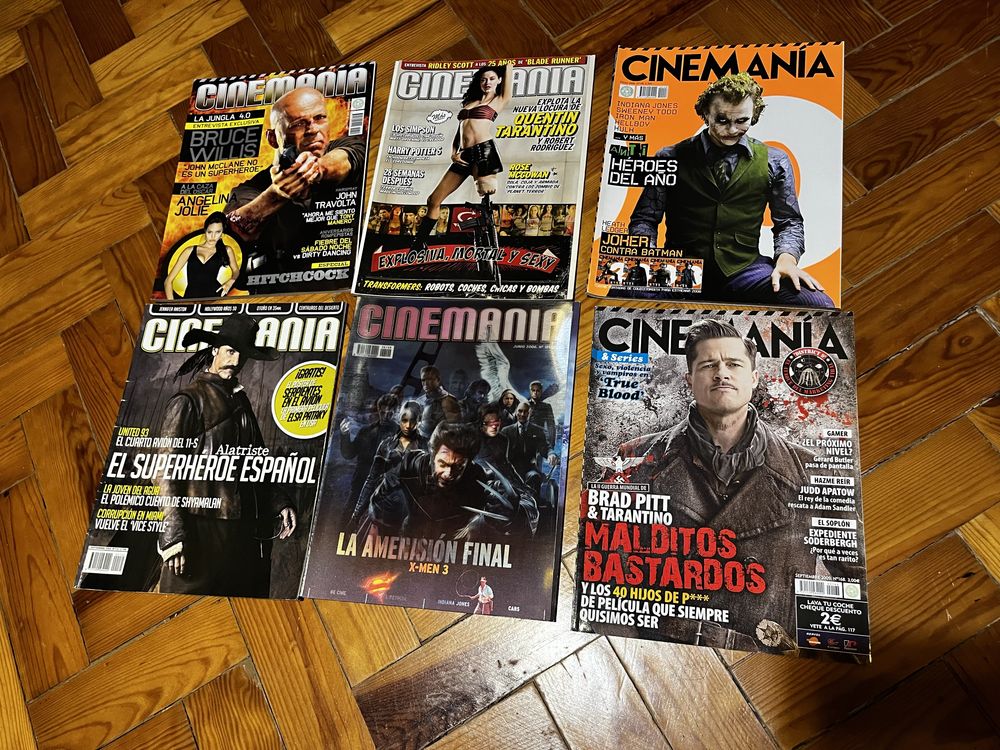 Revistas Cinemania para Colecionador