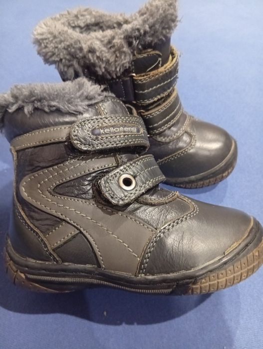 Теплі сапожки на хлопчика р.24