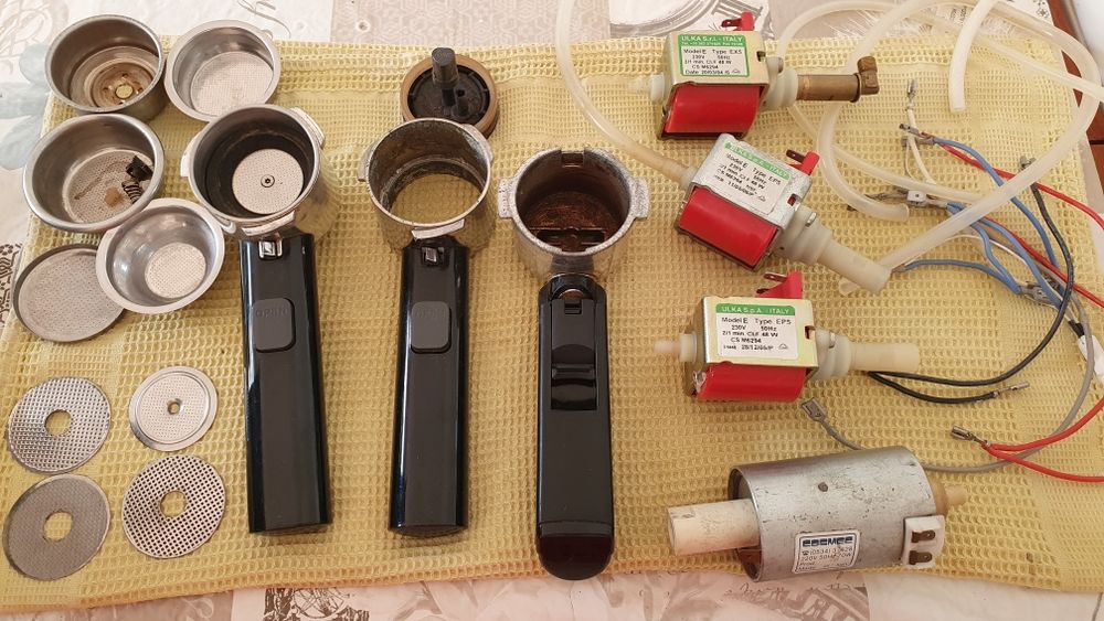 Peças para máquinas de café - venda conjunta.