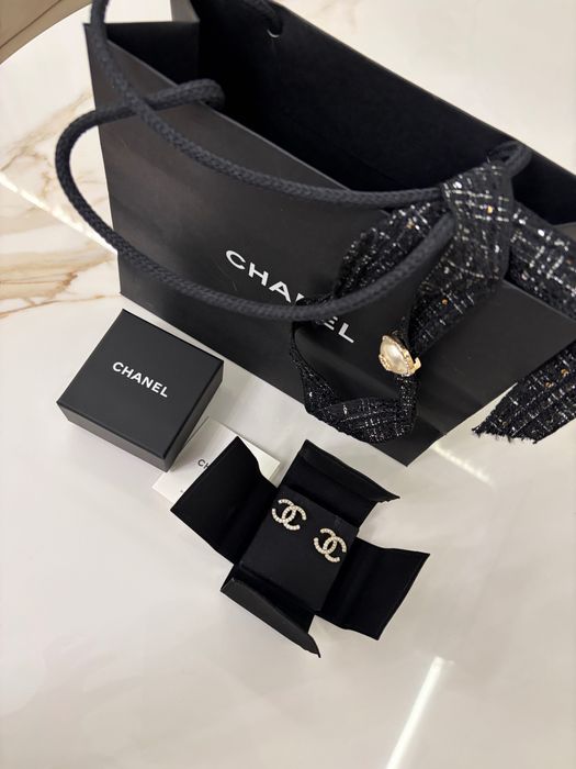 Серьги, сережки, бижутерия оригинал Chanel