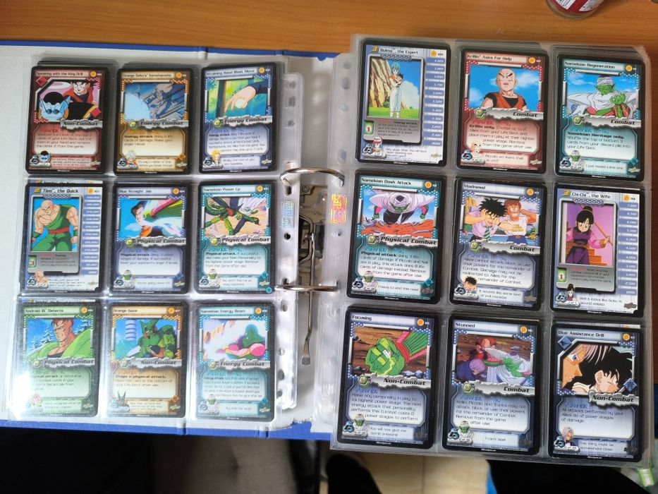 Karty Dragon Ball Z CCG SCORE kompletna Cell Saga 1-200.