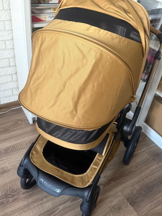 Bugaboo Fox 5 Noir Amber Glow Limited Edition nowy wózek 2w1
