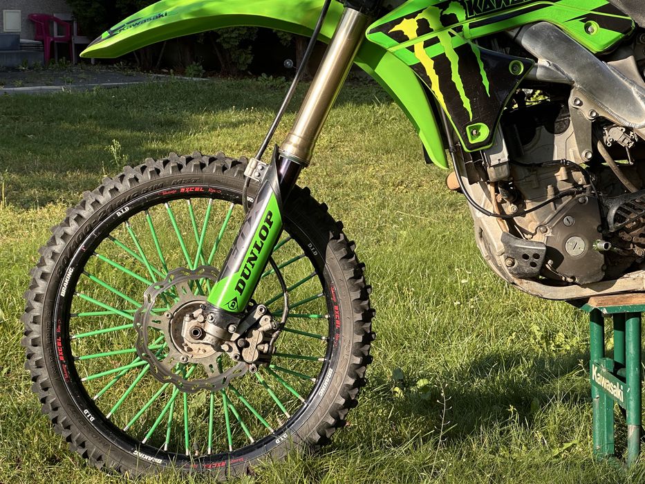 Kawasaki KXF 250 - 2012 r. podwójny wtrysk, wydech FMF