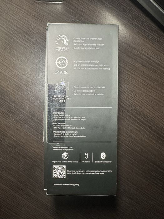 Razer Basilisk V3 Pro White Edition