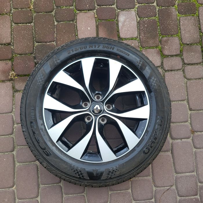 Oryginalne alufelgi wraz z oponami Renault Arkana
