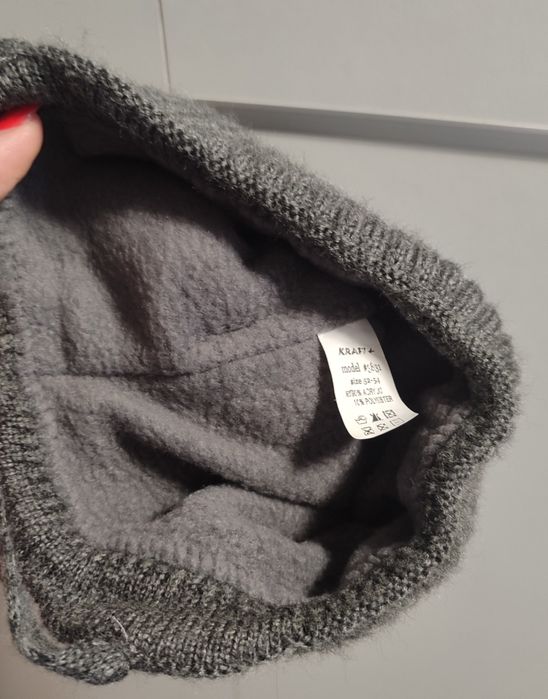 Новий набір шапка зимова та баф (хомут) 3-4 4-5 р для хлопчика