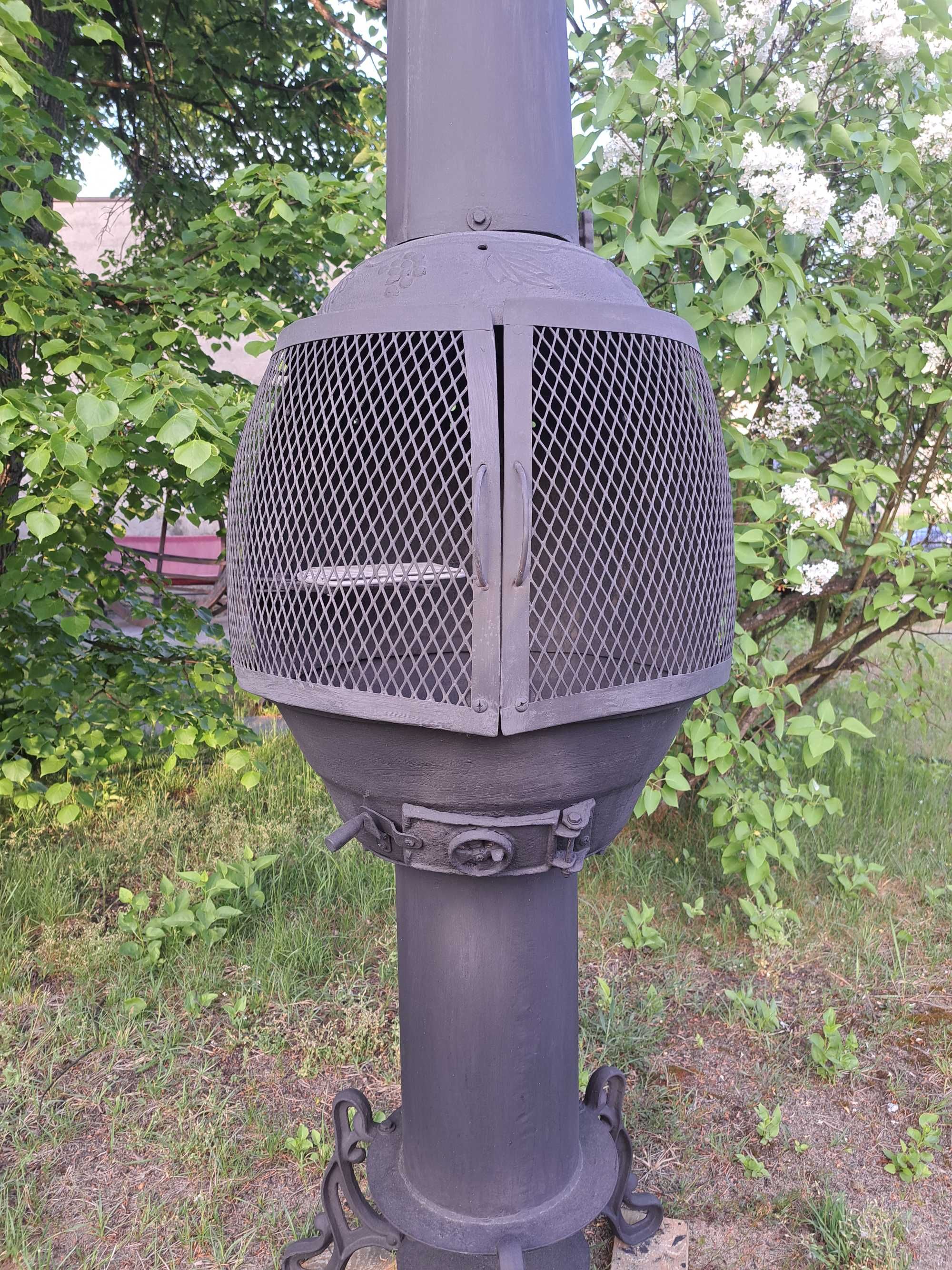 Grill żeliwny ozdobny