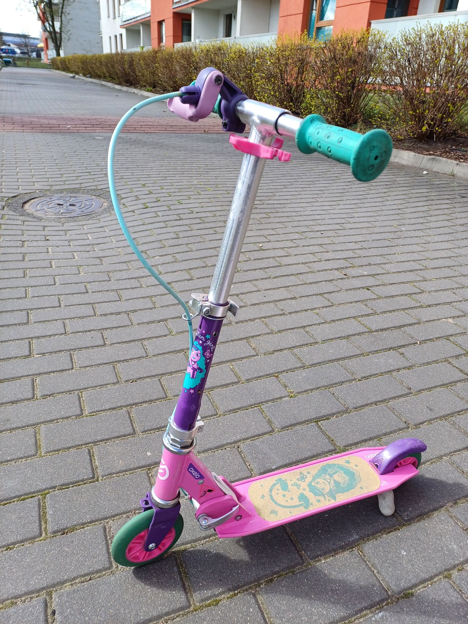 Hulajnoga OXELO scooter play5 dla dziewczynki Decathlon Wysyłka