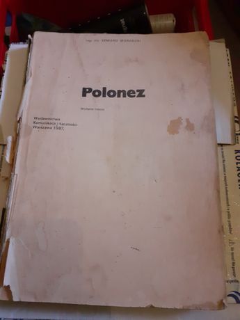 Książka serwisowa naprawa Polonez