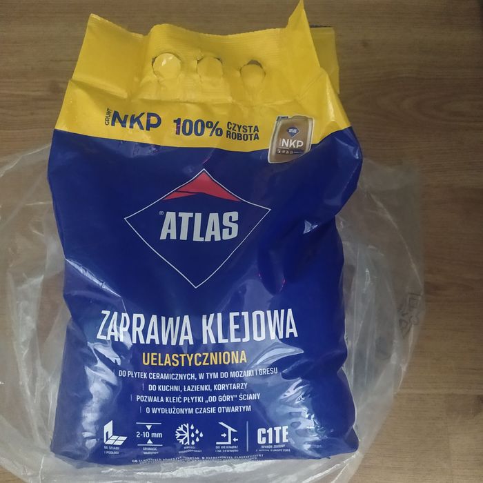 Zaprawa klejowa atlas 5kg
