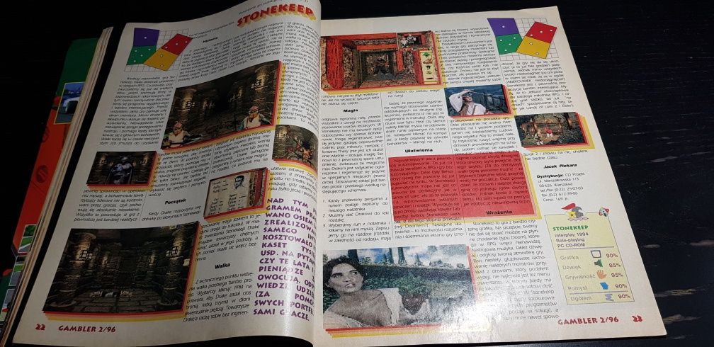 Czasopismo Gambler numer 2 rok 1996