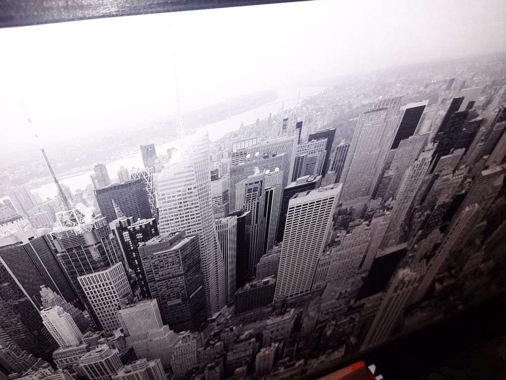 Piękny obraz Manhattan na ścianę 103,5 x 53,5 cm jak NOWY