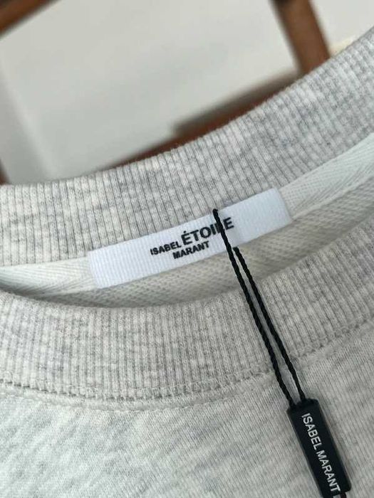 ISABEL MArant Biała bawełniana bluzka z długim rękawem Nowość L