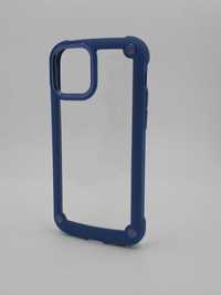 case etui z poliwęglanu do Apple iPhone 12, 12 Pro granatowy