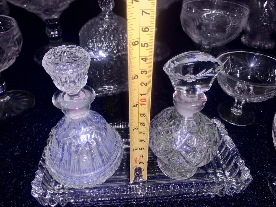 Бокалы графины   стаканы  креманки хрусталь