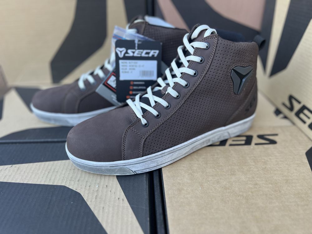 Buty SECA KENT trampki niskie motocyklowe 47 NOWE