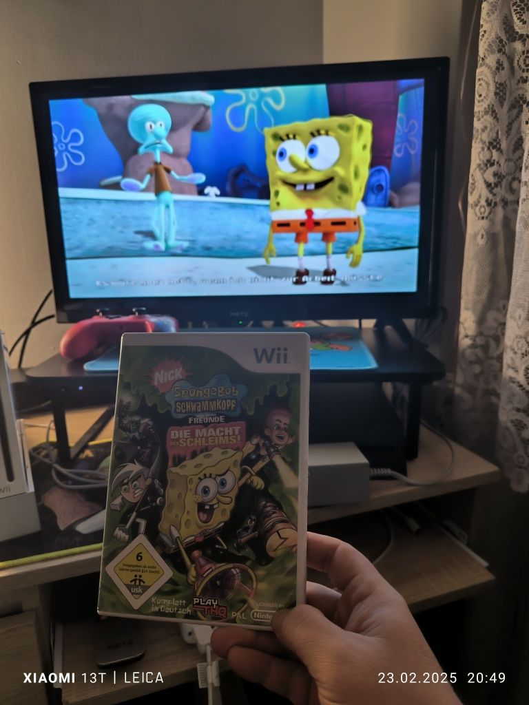 Gra SpongeBob Nintendo Wii