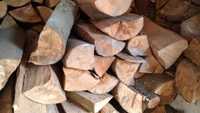 Drewno kominkowe i opałowe- sezonowane, połupane