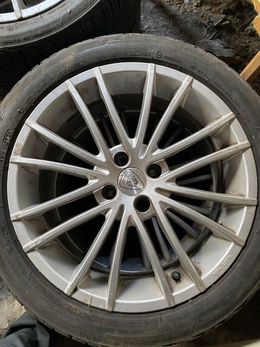 Alufelgi 17 z ladnymi oponami
