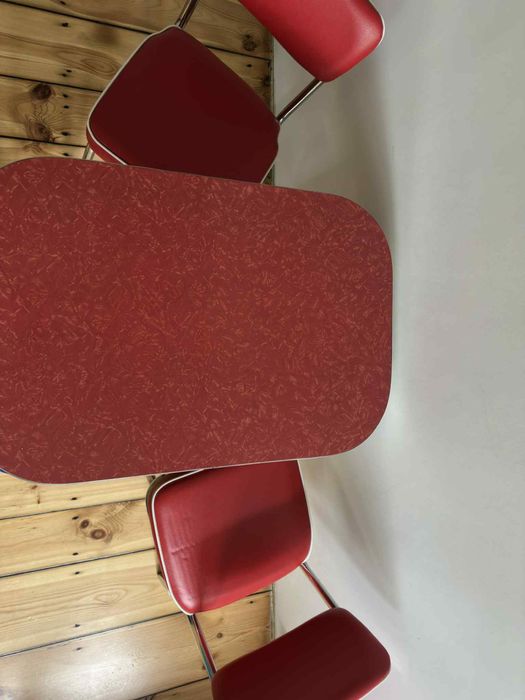 Zestaw mebli do jadalni vintage Coaster
