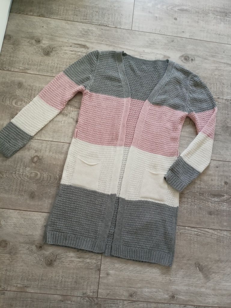 Kardigan sweter rozm M/L