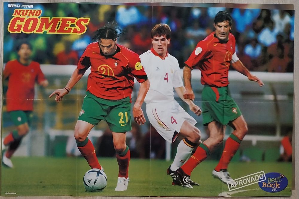 Posters selecção nacional Figo Ronaldo outros