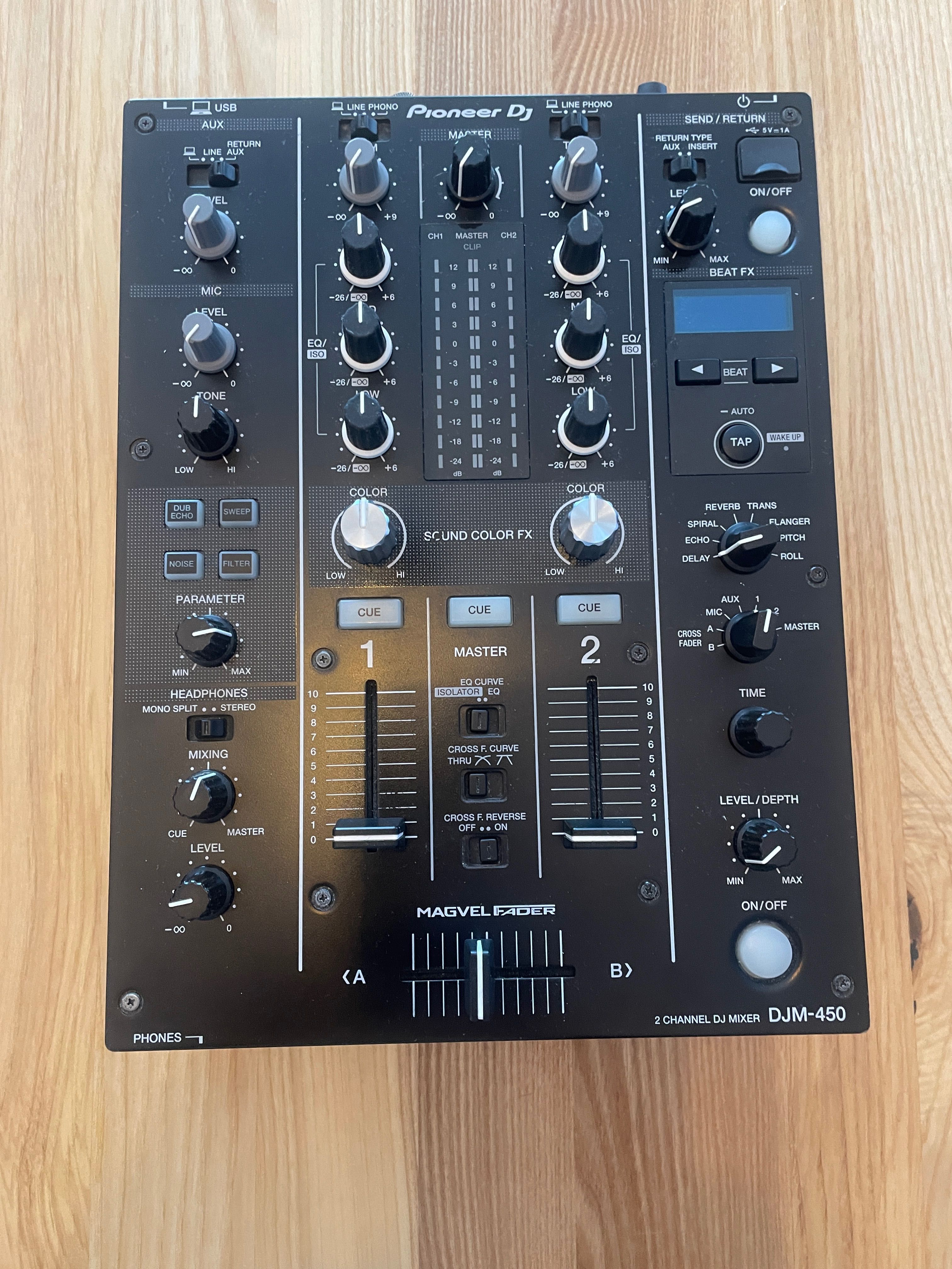 Pioneer super mixer dj djm 450