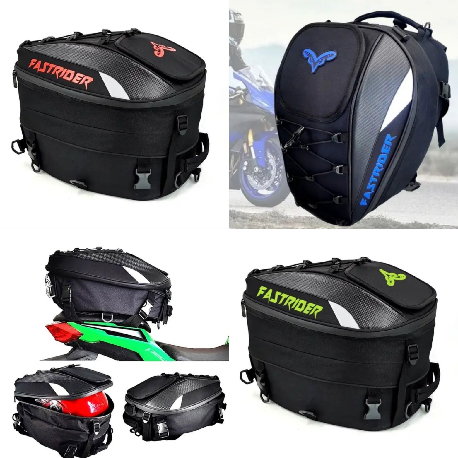 Мото рюкзак сумка на сиденье бак мотоцикла водонепроницаемый кофры