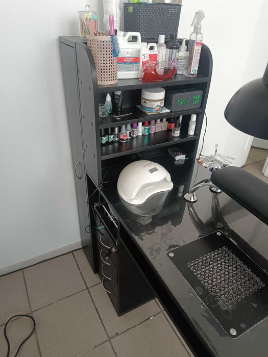 Стіл манікюрний, чорний