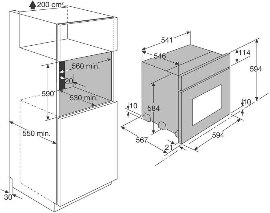 Piekarnik elektryczny do zabudowy Electrolux
