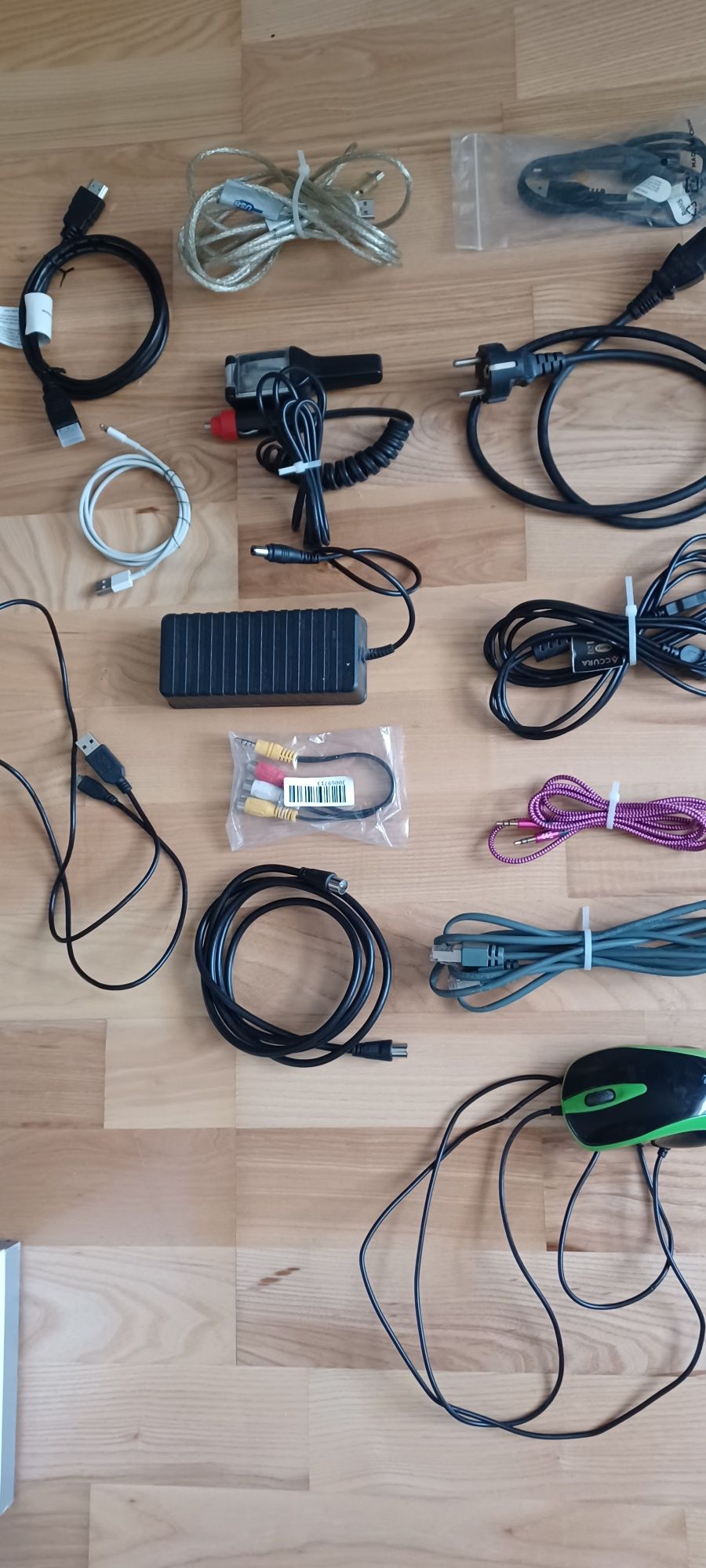 Kable różne! USB, zasilające, chinch, sieciowe