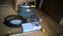 Bateryjny odkurzacz piorący karcher puzzi 9/1 BP Nowy Full Zestaw!