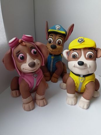 Figurki na tort psi patrol