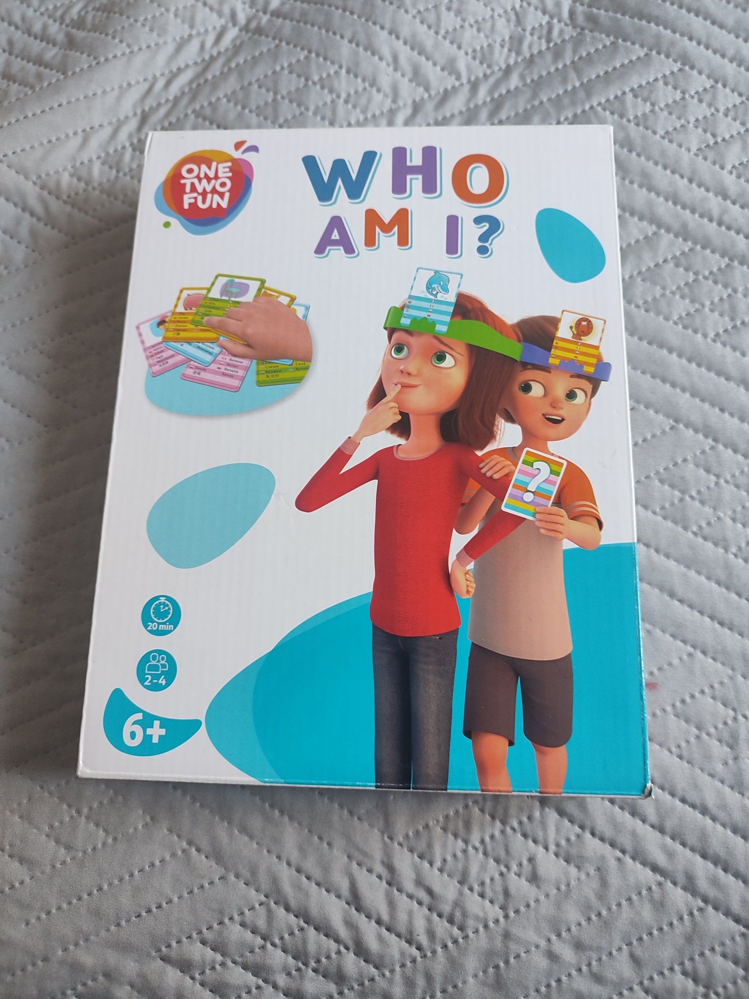 Gra Who I Am zgadnij kto to, czółko