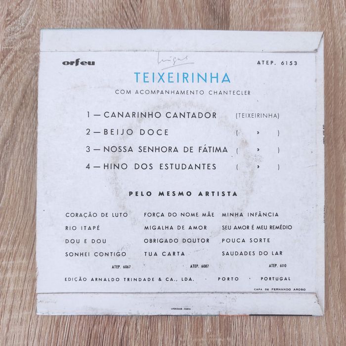 Vinil EP Teixeirinha