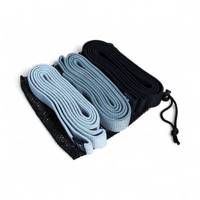 Набір тканинних еспандерів стрічкових 3 шт  спорту фітнесу