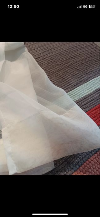 Cortinas branco novo