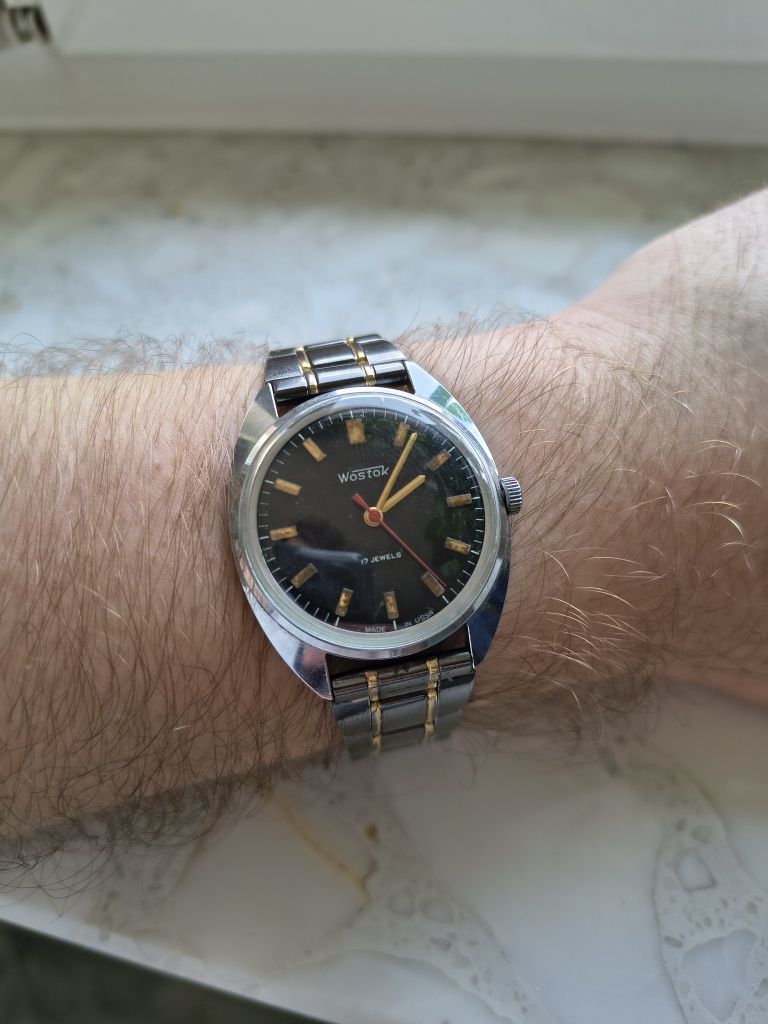 Zegarek Wostok 17 jewels bransoleta super stan serwis pobieda poljot