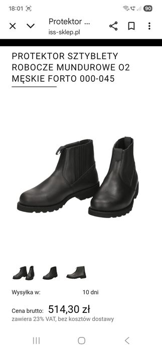 Sprzedam nowe obuwie robocze męskie rozmiar 42